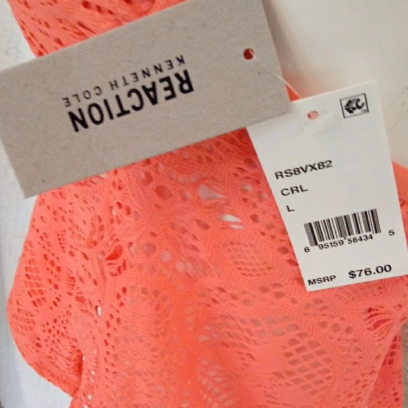 Kenneth Cole Reation halter push up swim tank - Picture 3 of 5